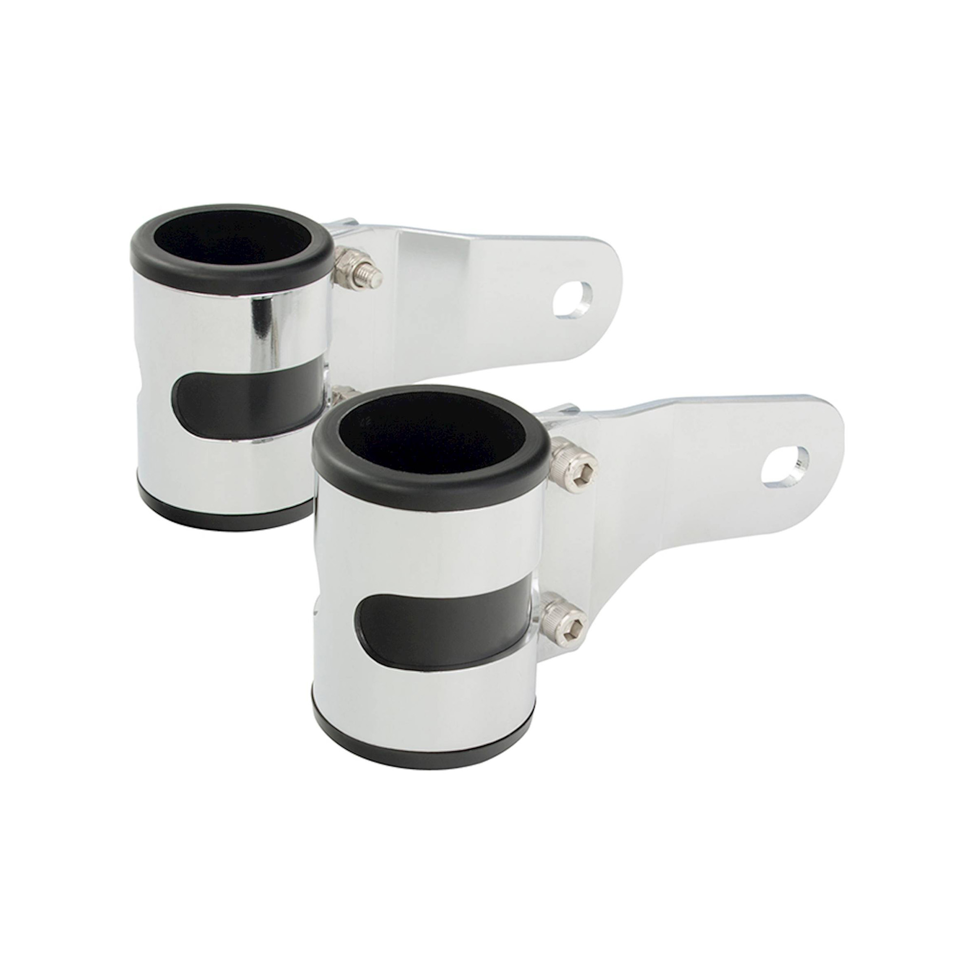 Bike To Chrome Stealth světlometů Bracket 33 až 37 mm