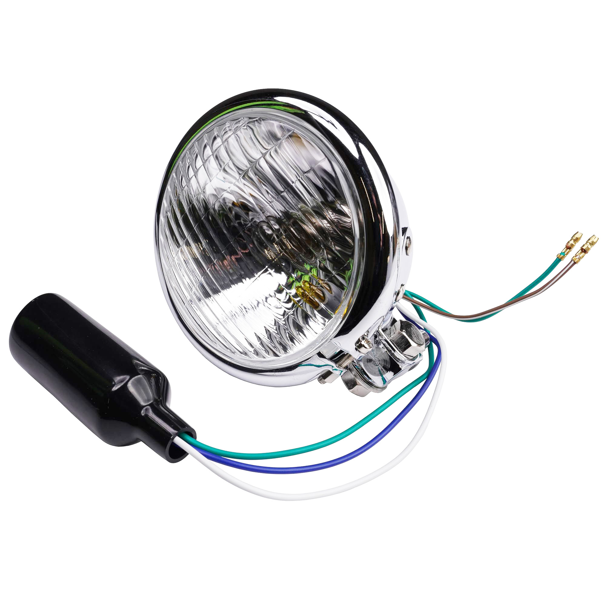 Universal Bates Chrome světlometů 41" Bottom Left hora Dip