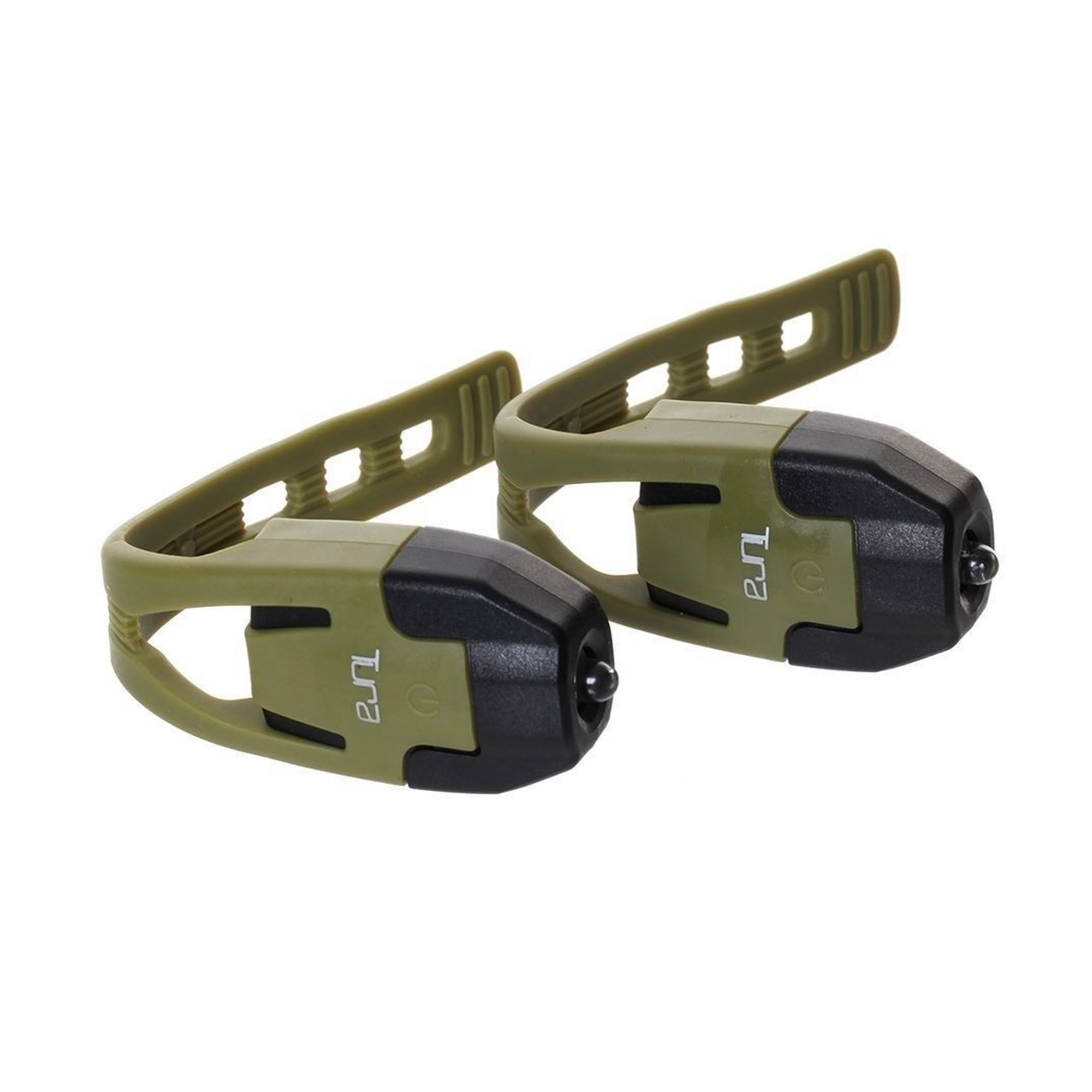 Tura Lizard Mini Saftey Light - Black & Green
