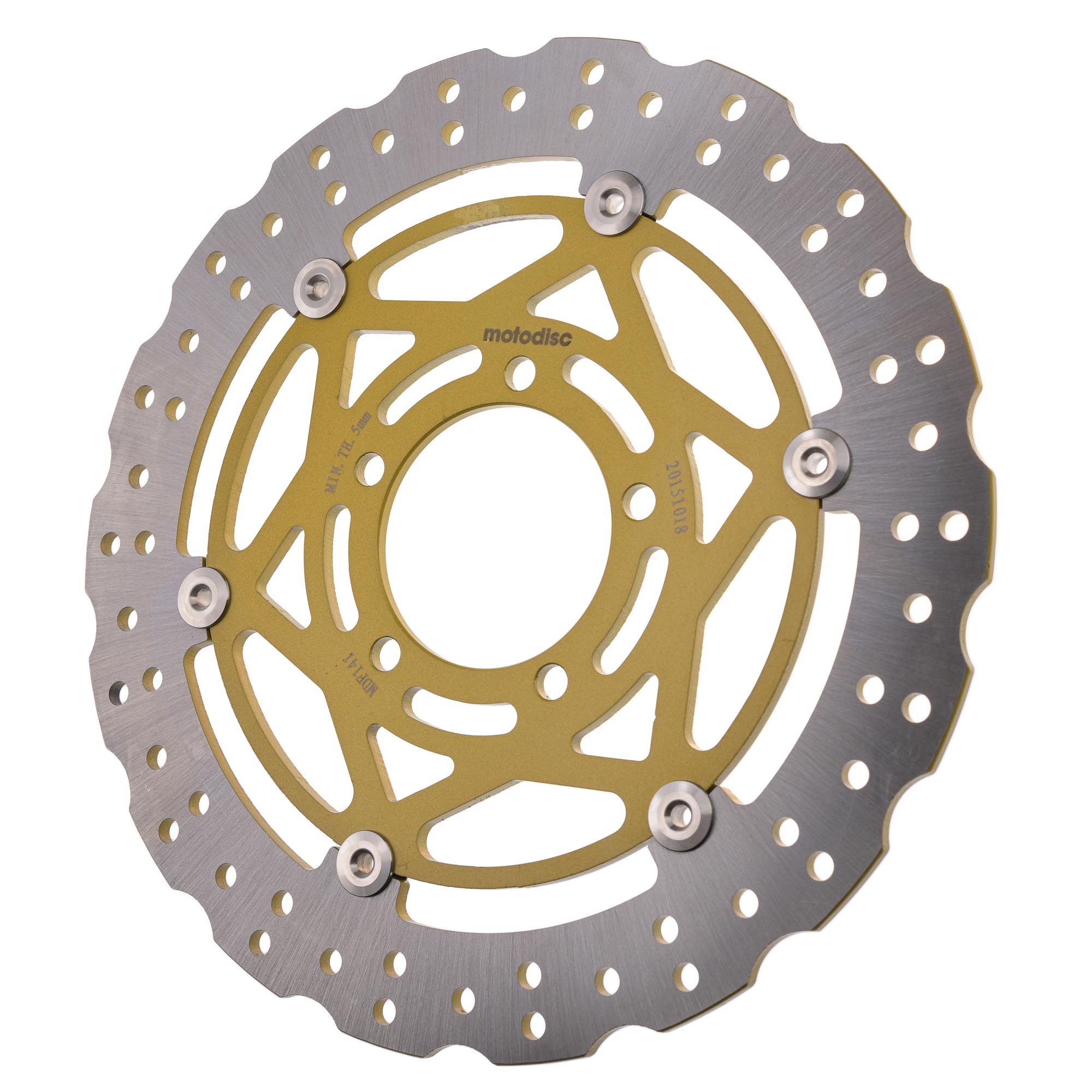 MTX OEM DESIGN/SPEC Front GOLD Brake Disc for Kawasaki ZX10R (08