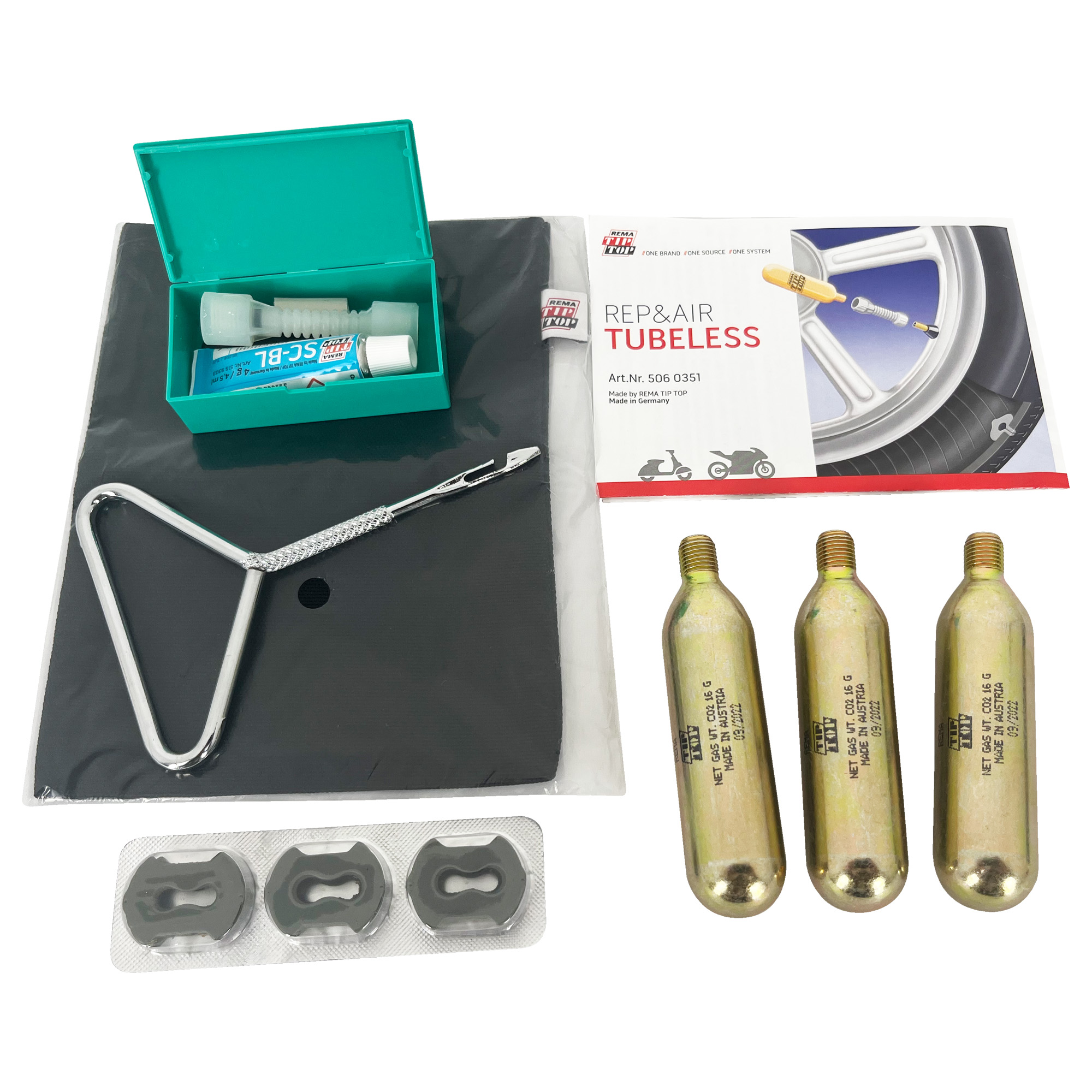 Dočasné bezdušové punkce Repair Kit