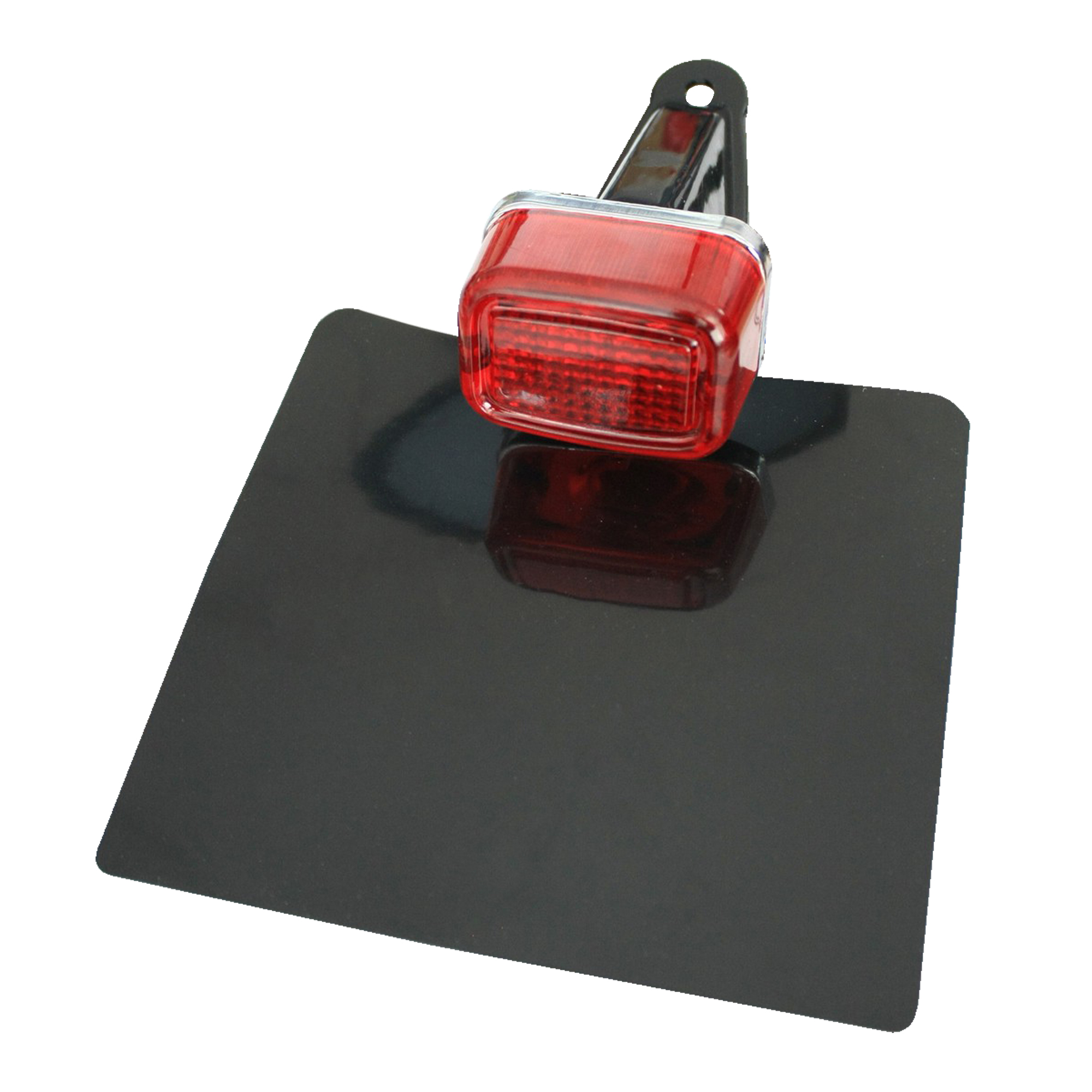 Zadní světlo ENDURO s podložkou pro SPZ univerzální, 6V