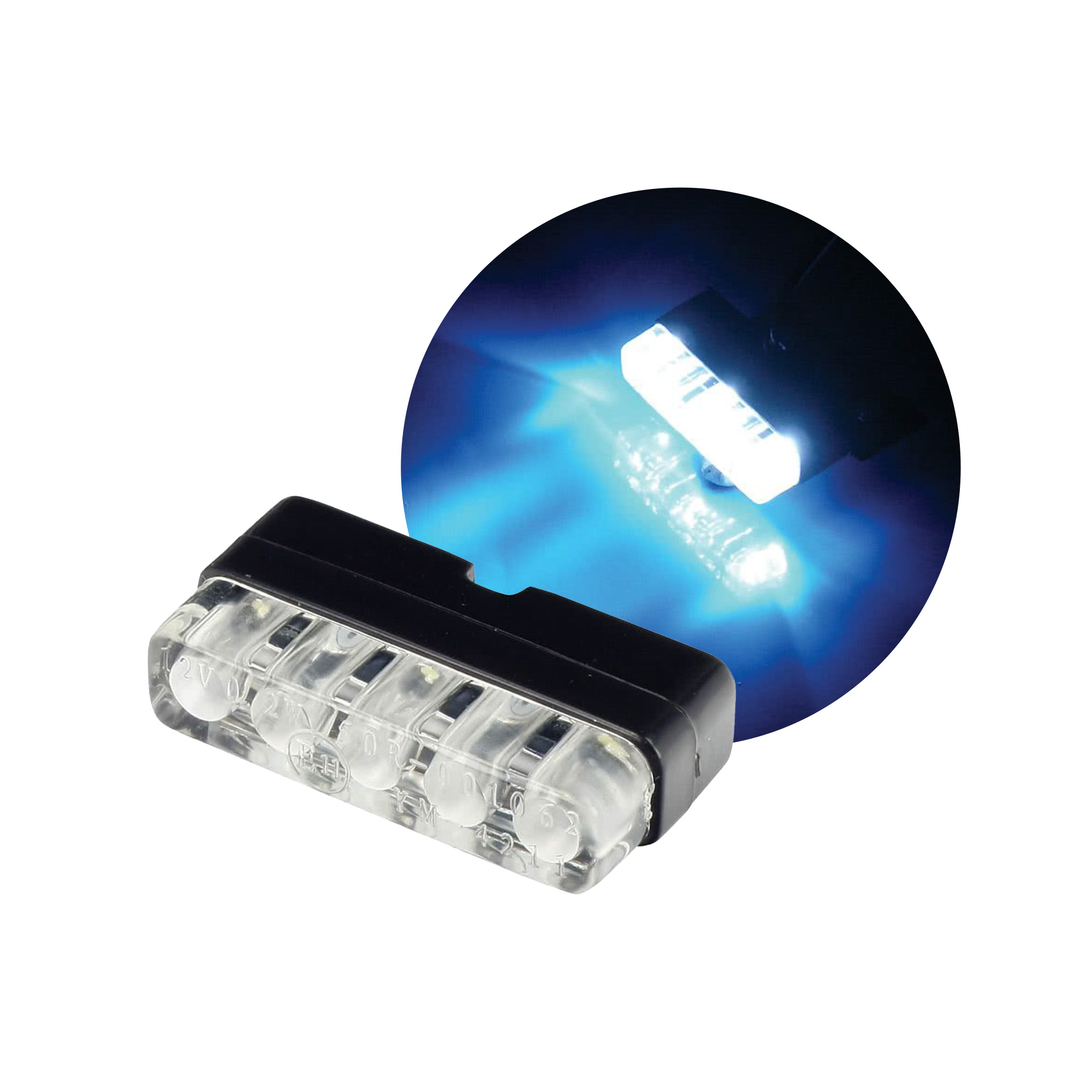 Bike To Micro LED osvětlení SPZ s držákem