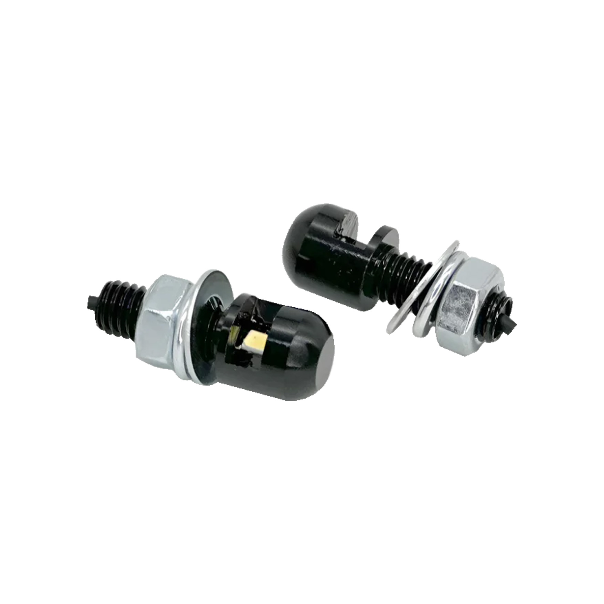 Bike It Black LED poznávacími značkami Lights Bolts