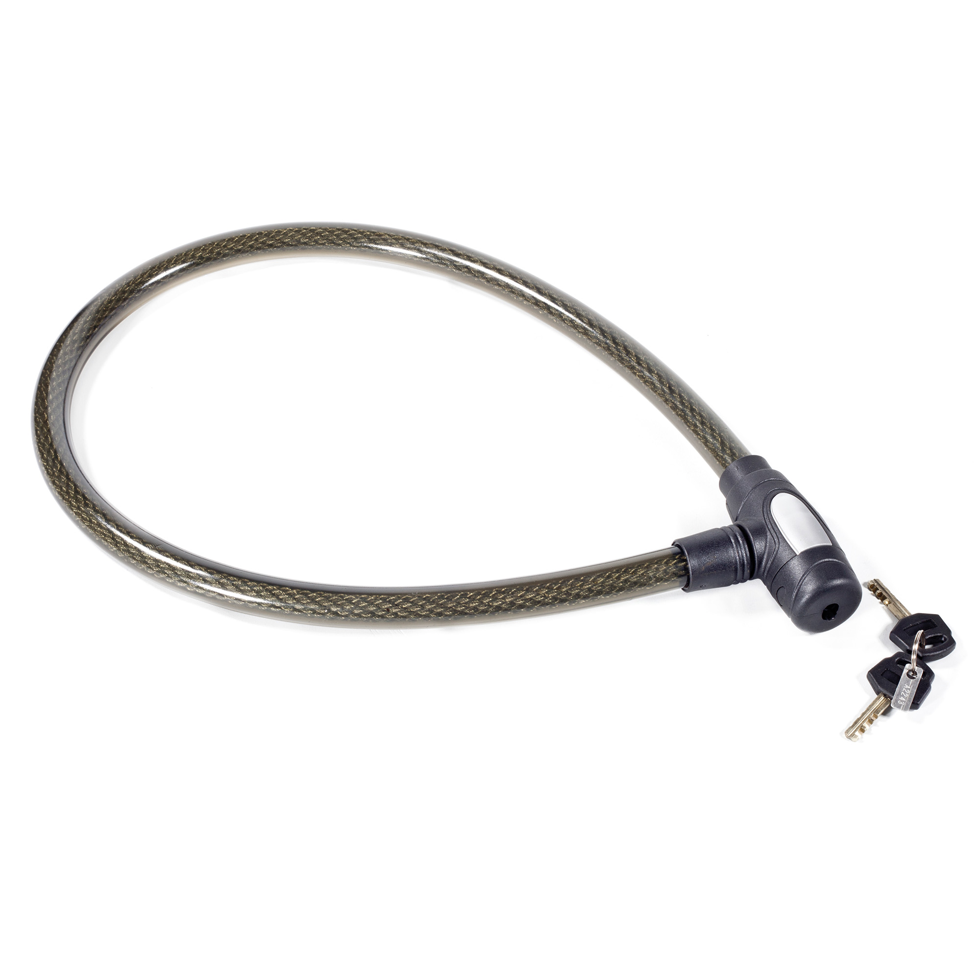 Kabelový zámek v těžké váze 20 mm X 1000 mm s klíčem