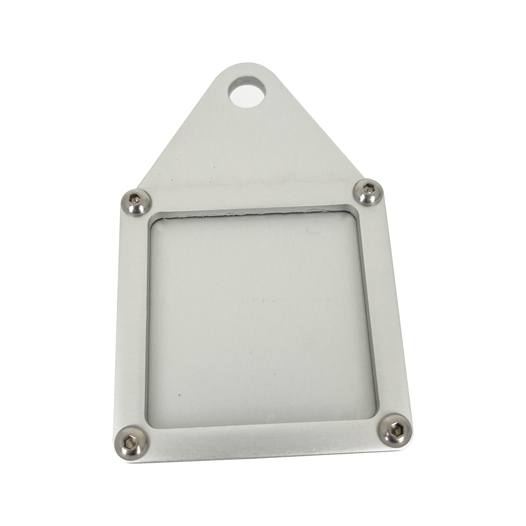 Bike It plastový držák pro kotouček, čtvercový, stříbrný