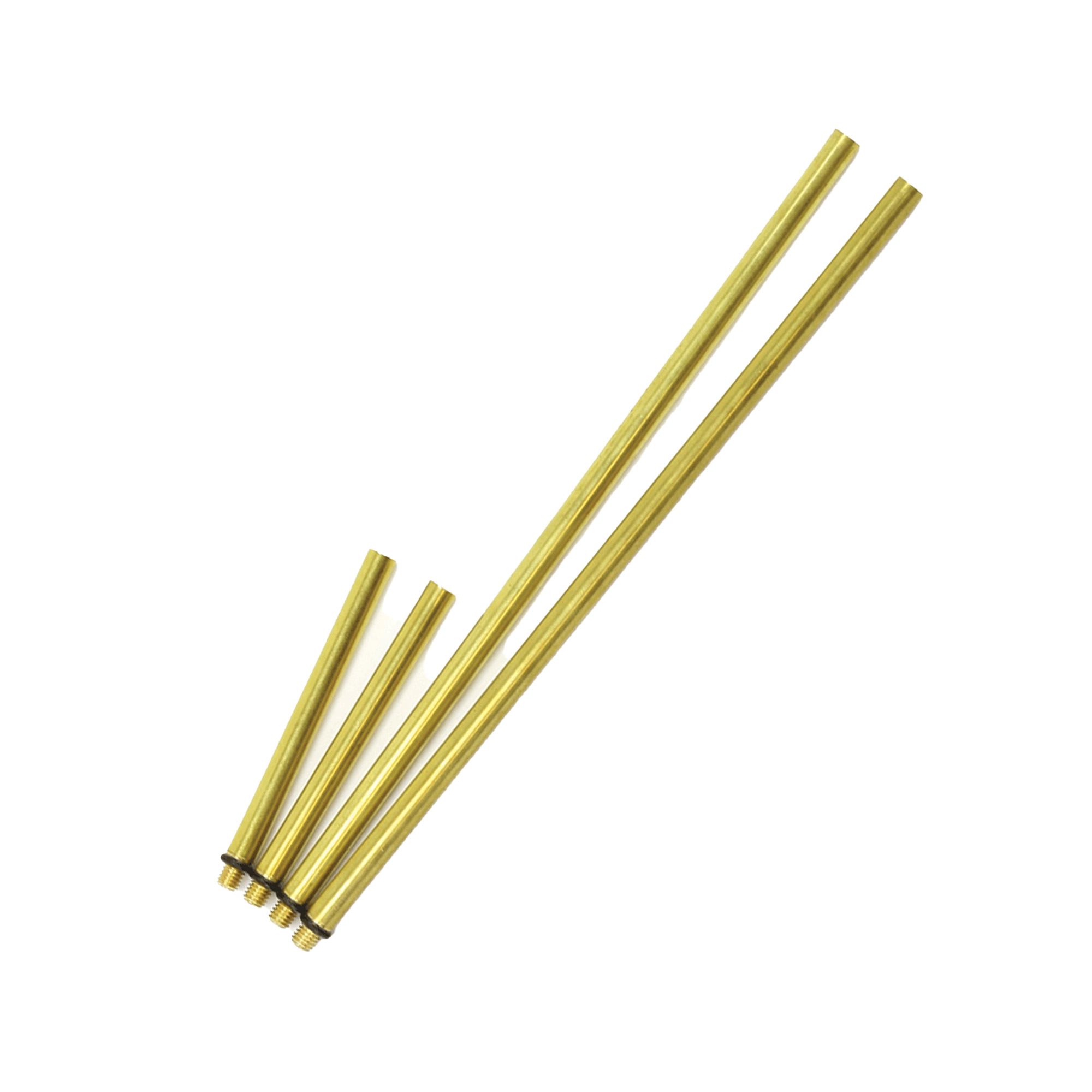 BikeTek Výměna vakuometr - mosazné trubky 2 x Malý 2 x Large