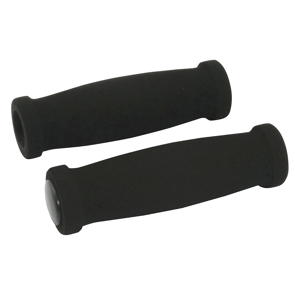 FOAM MOTORCYCLE HANDLEBAR GRIPS COMFY FOAM BLACK eBay
